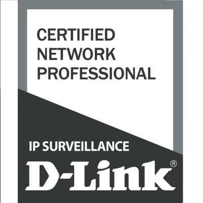 D Link Certified Network Surveillance logo